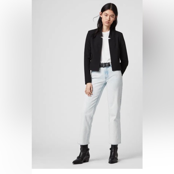 Allsaints RIA cropped blazer. New Without tag SOLD OUT - Picture 1 of 11